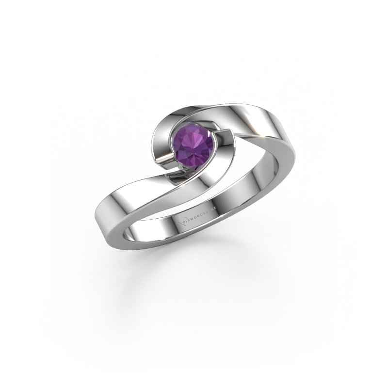 Bild von Ring Sheryl 950 Platin Amethyst 4 mm