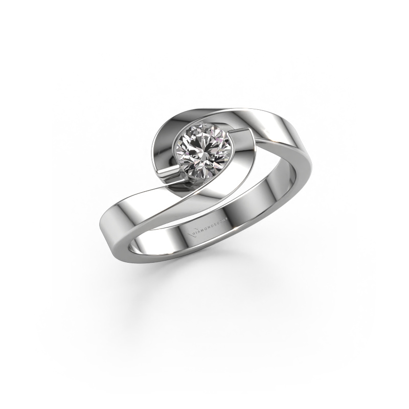 Image of Engagement ring Sheryl 950 platinum Diamond 0.50 crt