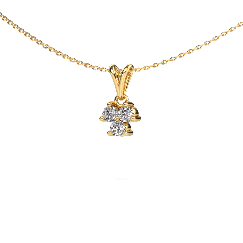 Bild von Anhänger Shirlee 585 Gold Diamant 0.30 crt