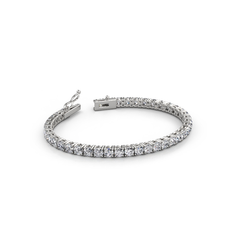 Image of Tennis bracelet Shirley 4.0 lab diamond 585 White gold Lab grown diamond 9.50 crt