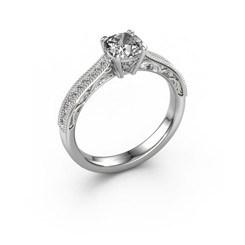 Image of Engagement ring Shonta CUS 950 platinum Diamond 1.134 crt