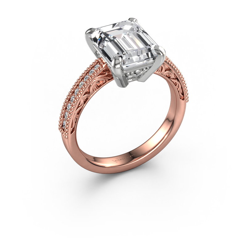Bild von Verlobungsring Shonta EME 585 Roségold Lab-grown Diamant 3.634 crt