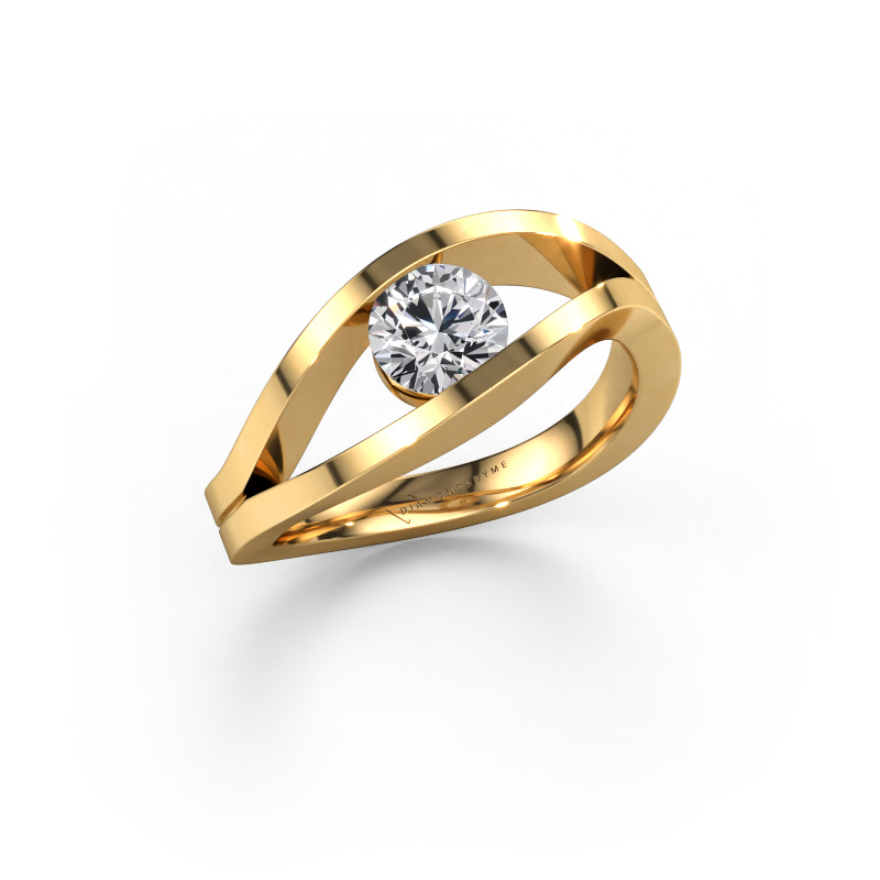 Image of Engagement ring Sigrid 1 585 gold Diamond 0.70 crt