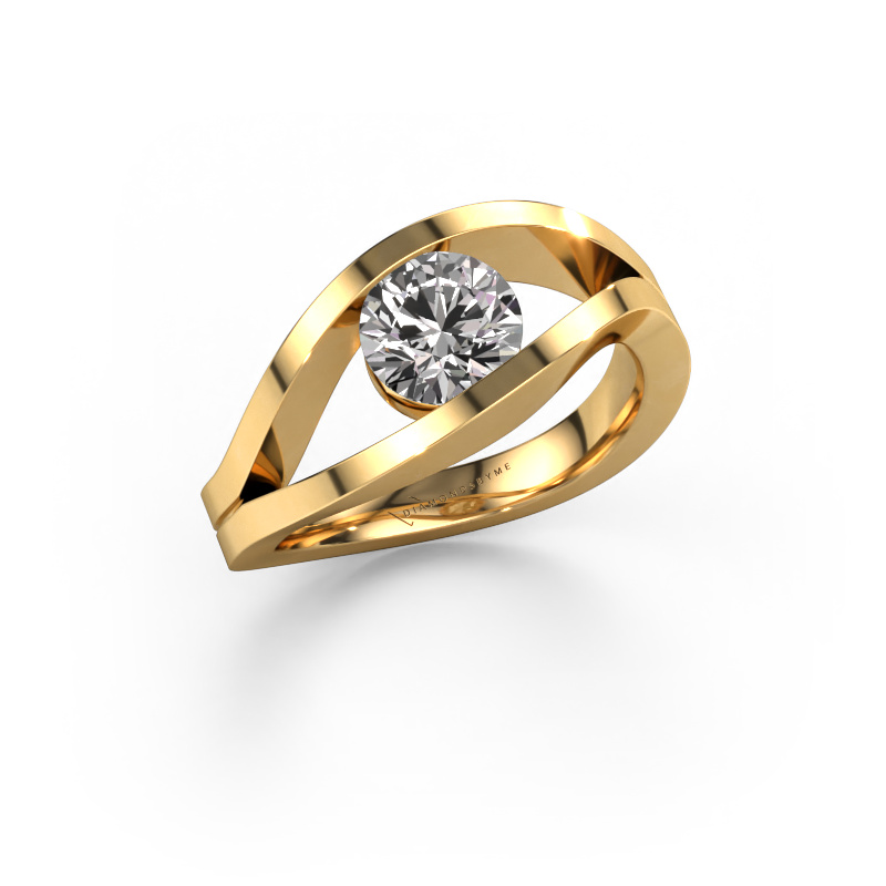 Image of Engagement ring Sigrid 1 585 gold Diamond 1.00 crt