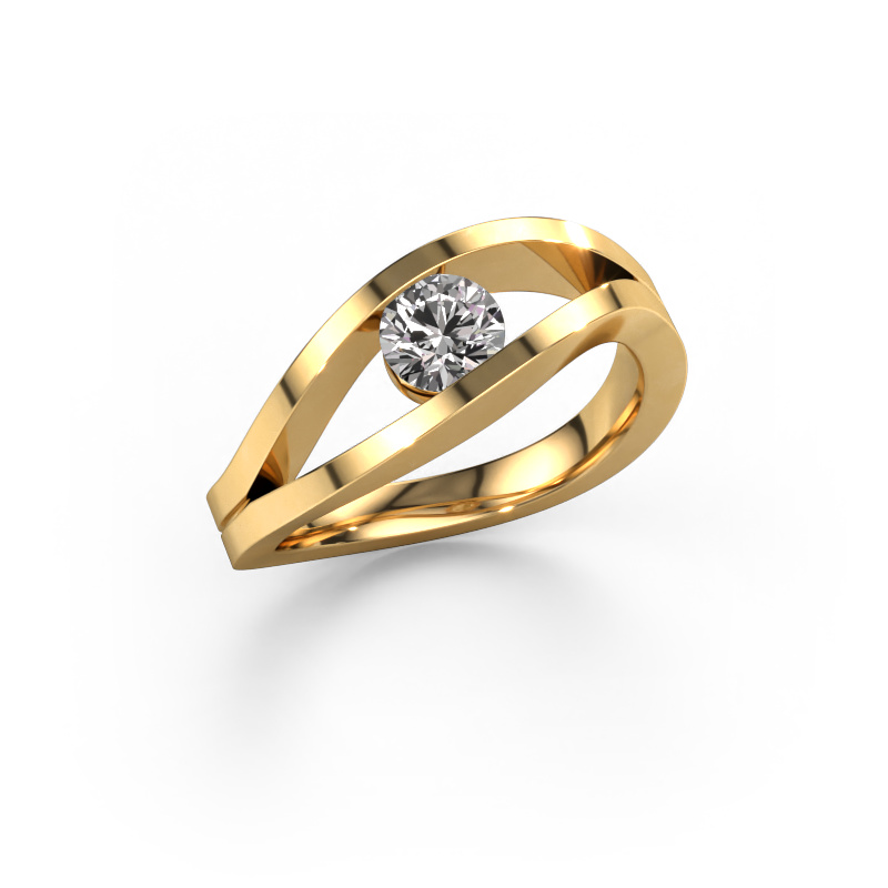 Image of Ring Sigrid 1 585 gold Diamond 0.50 crt