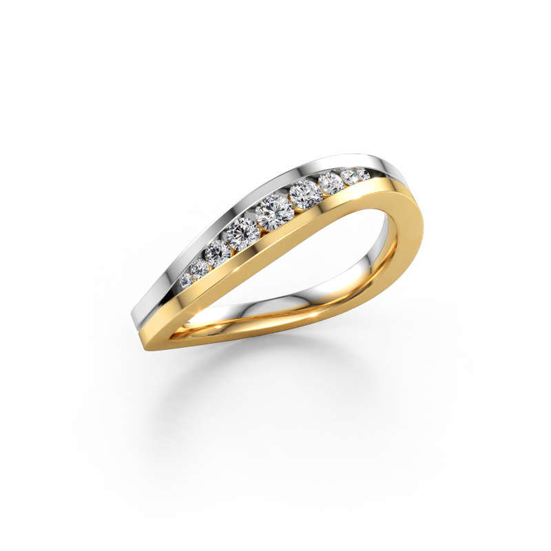 Immagine di Anello Sigrid 2 585 oro Diamante 0.228 crt