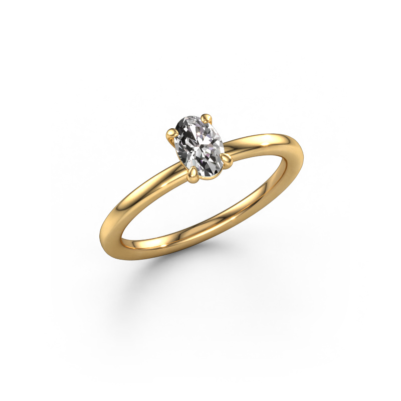 Bild von Verlobungsring Simone OVL 1 585 Gold Diamant 0.40 crt