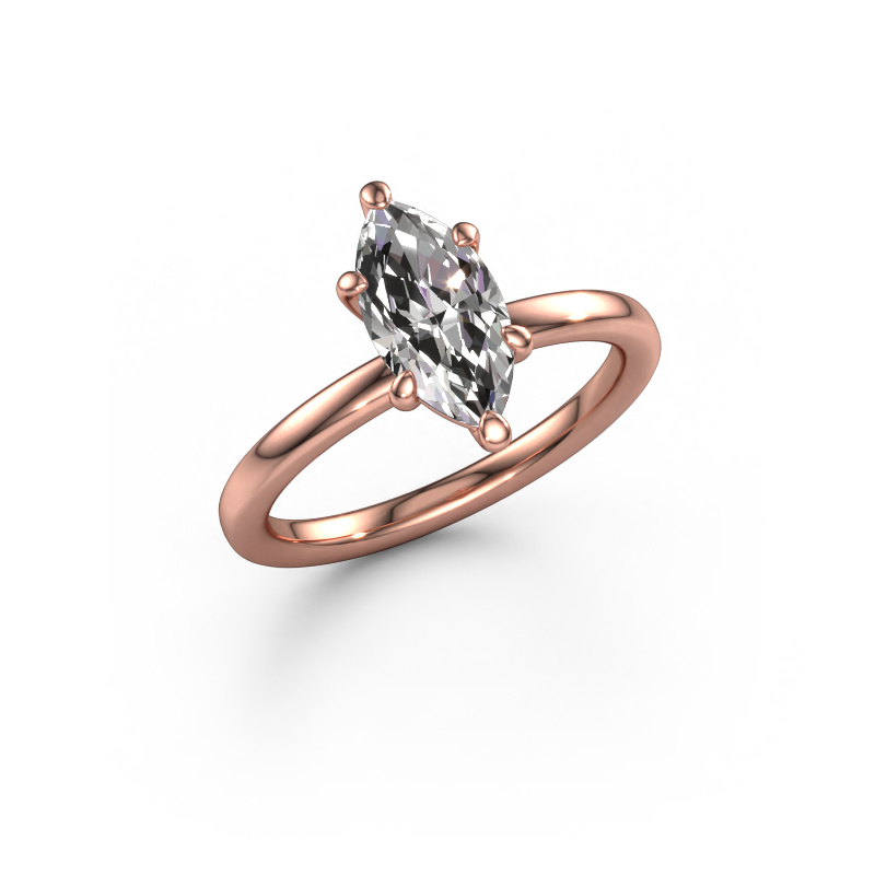 Bild von Verlobungsring Simone MRQ 1 585 Roségold Lab-grown Diamant 1.25 crt