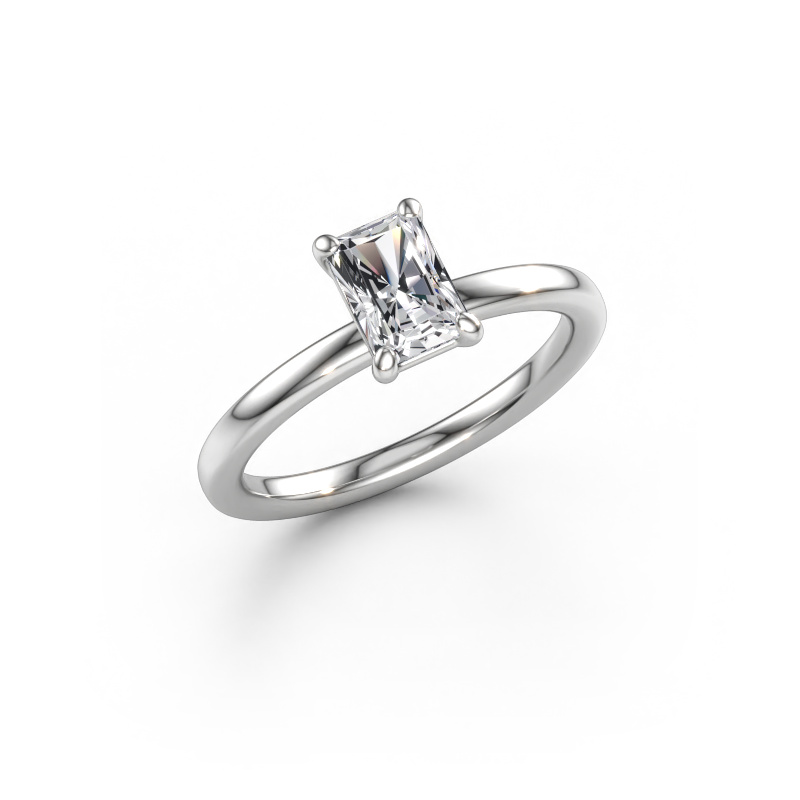 Bild av Förlovningsring Simone RAD 1 585 vitt guld Diamant 0.75 crt