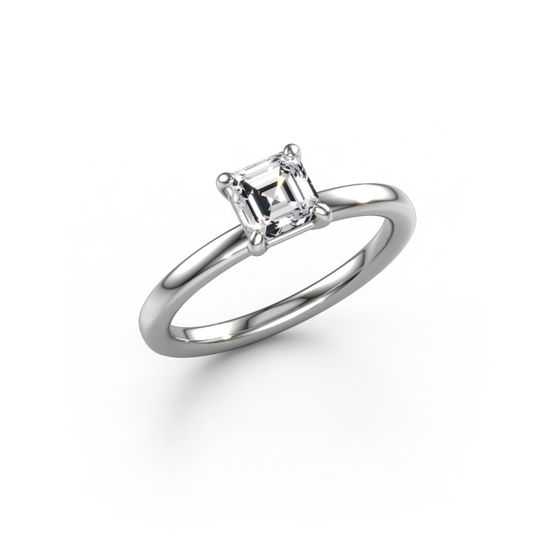 Image of Engagement ring Simone ASC 1 950 platinum Lab grown diamond 0.75 crt