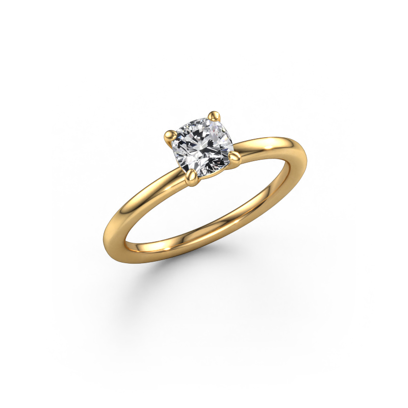 Image of Engagement ring Simone CUS 1 585 gold Lab grown diamond 0.70 crt