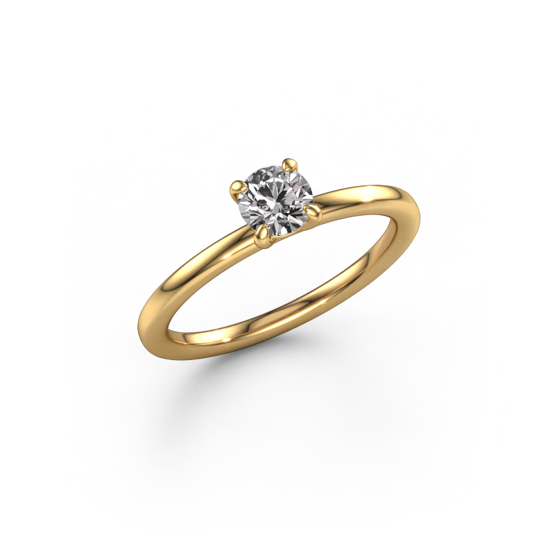 Image of Engagement ring Simone RND 1 585 gold Diamond 0.40 crt