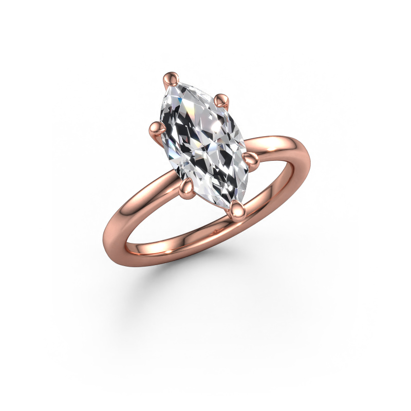 Bild von Verlobungsring Simone MRQ 1 585 Roségold Diamant 2.00 crt