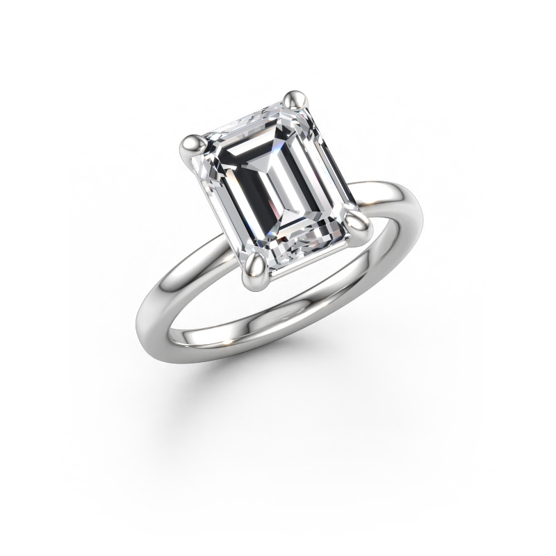 Immagine di Anello di fidanzamento Simone EME 1 950 platino Diamante 3.50 crt