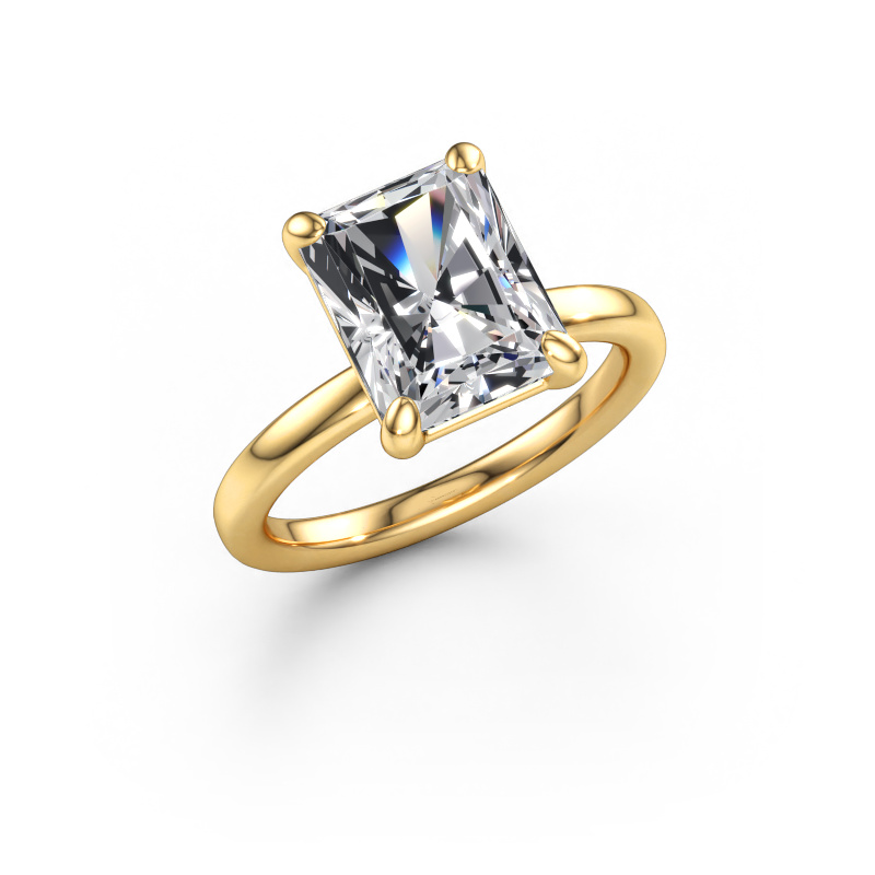 Bild av Förlovningsring Simone RAD 1 585 gult guld Diamant 3.50 crt
