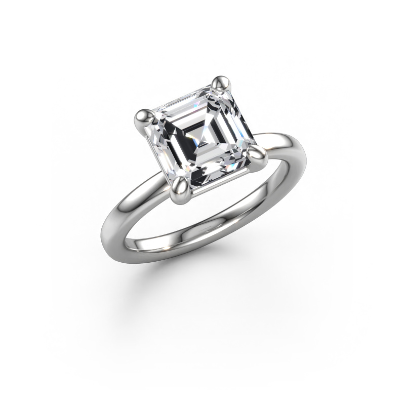 Image of Engagement ring Simone ASC 1 950 platinum Diamond 3.00 crt