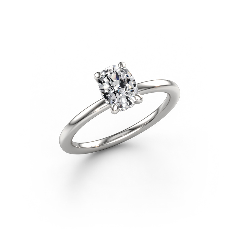 Image of Engagement ring Simone CSH 2 585 white gold Diamond 1.05 crt