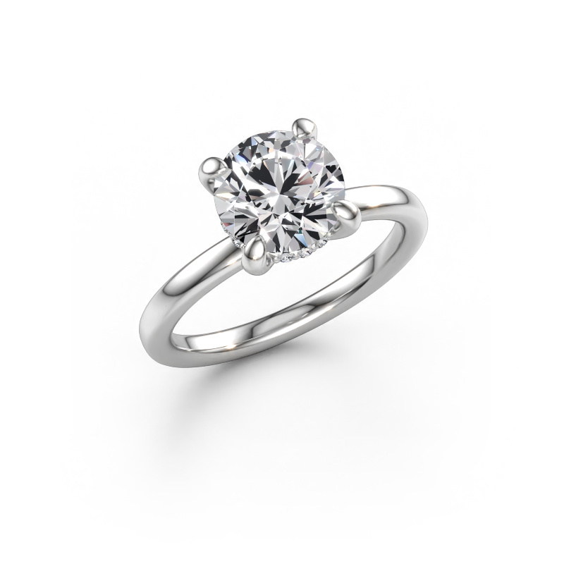 Bild av Förlovningsring Simone RND 2 950 platina Diamant 2.08 crt