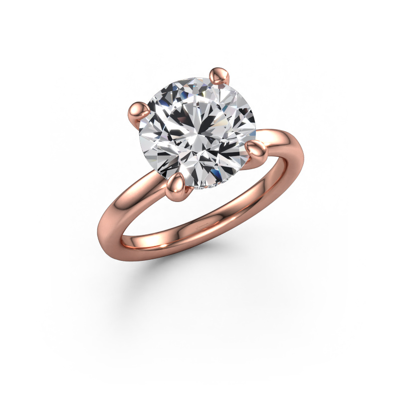 Bild von Verlobungsring Simone RND 2 585 Roségold Lab-grown Diamant 4.107 crt