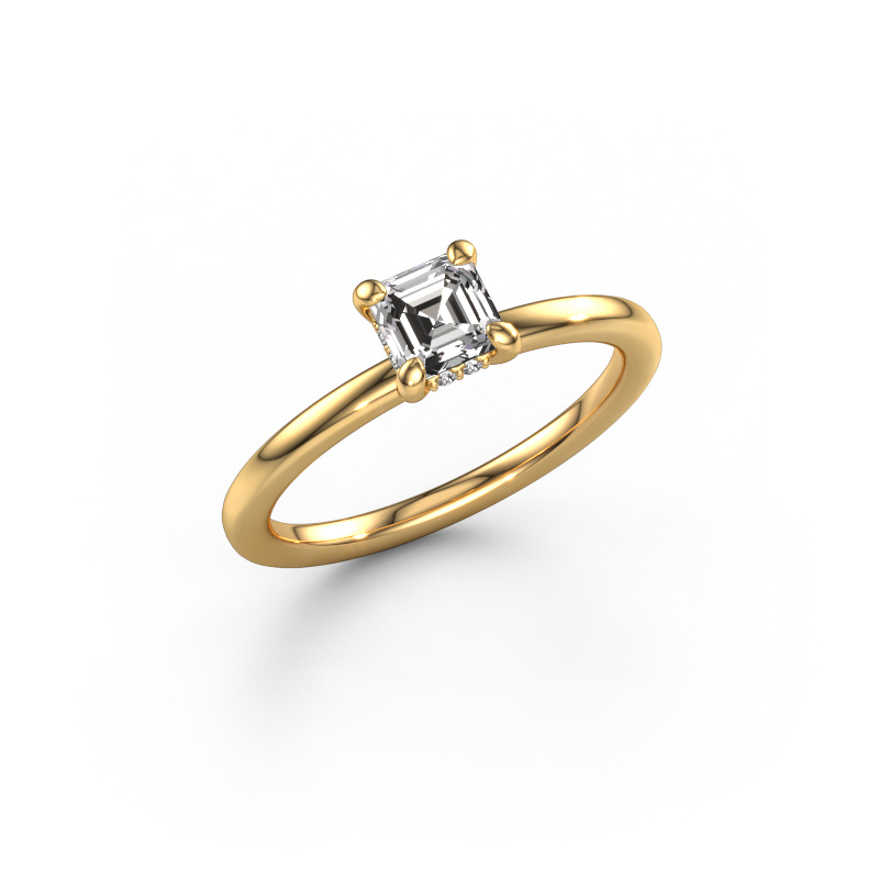 Image of Engagement ring Simone ASC 2 585 gold Diamond 0.54 crt