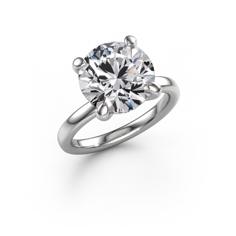 Bild von Verlobungsring Simone RND 2 950 Platin Lab-grown Diamant 5.107 crt