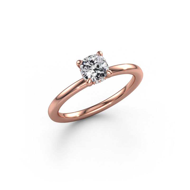 Bild von Verlobungsring Simone CUS 2 585 Roségold Lab-grown Diamant 0.74 crt