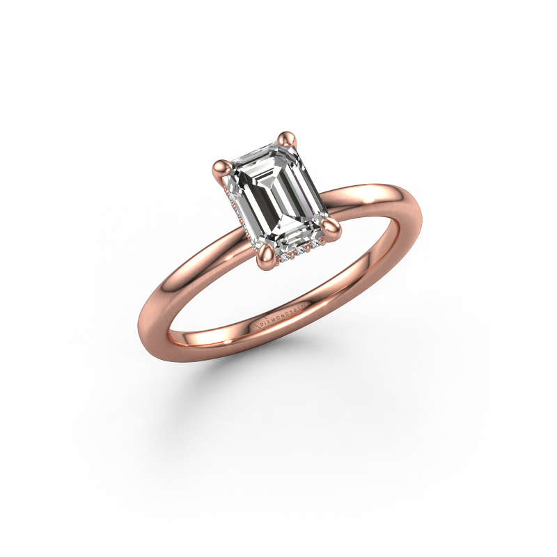 Bild von Verlobungsring Simone EME 2 585 Roségold Lab-grown Diamant 1.22 crt