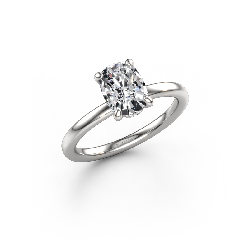 Image of Engagement ring Simone CSH 2 585 white gold Diamond 1.56 crt