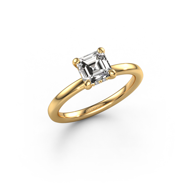 Image of Engagement ring Simone ASC 2 585 gold Diamond 1.054 crt