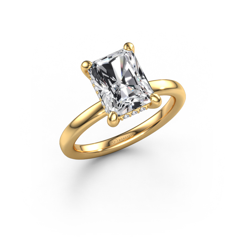 Image of Engagement ring Simone RAD 2 585 gold Diamond 2.607 crt