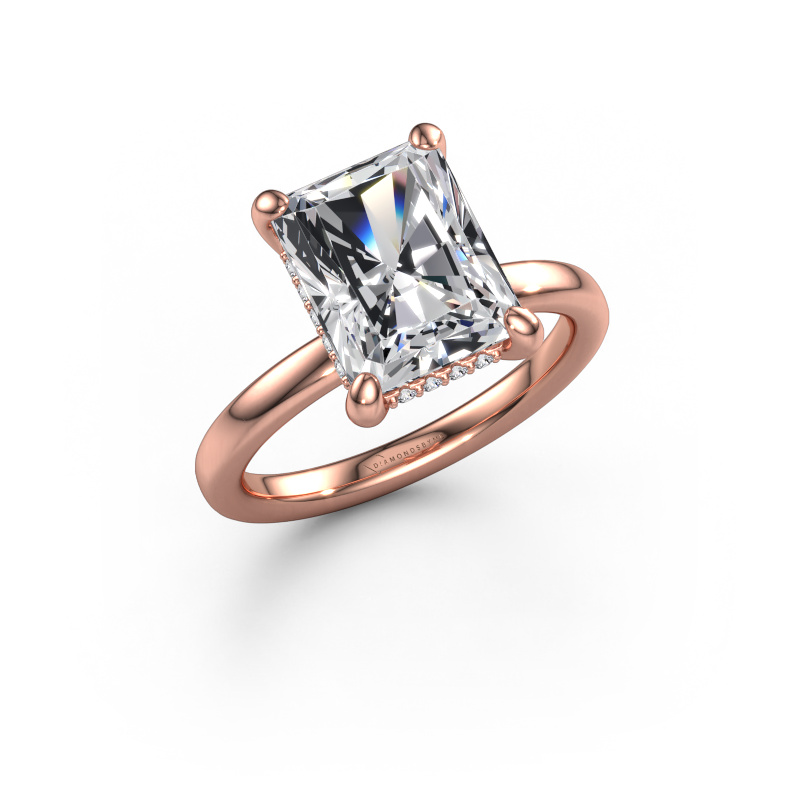 Bild von Verlobungsring Simone RAD 2 585 Roségold Lab-grown Diamant 3.62 crt