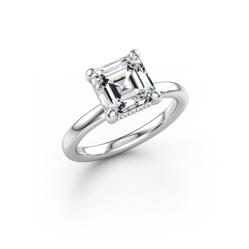 Immagine di Anello di fidanzamento Simone ASC 2 950 platino Diamante lab grown 2.607 crt