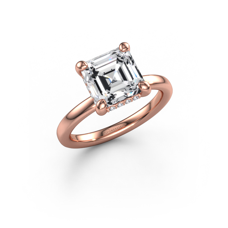 Bild von Verlobungsring Simone ASC 2 585 Roségold Diamant 3.12 crt