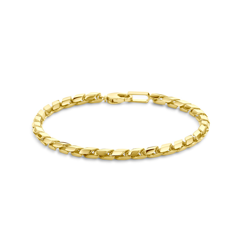 Image of Bracelet Skylar ±8,2 in (21 cm) Hollow - 585 gold