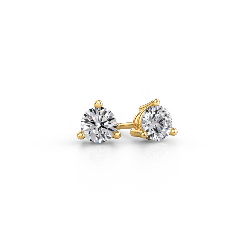 Immagine di Orecchini a lobo Somer 585 oro Diamante 1.40 crt