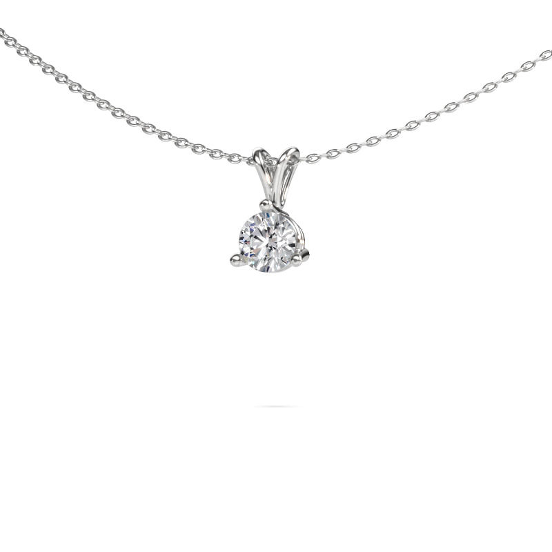 Image of Pendant Somer 950 platinum Diamond 0.40 crt