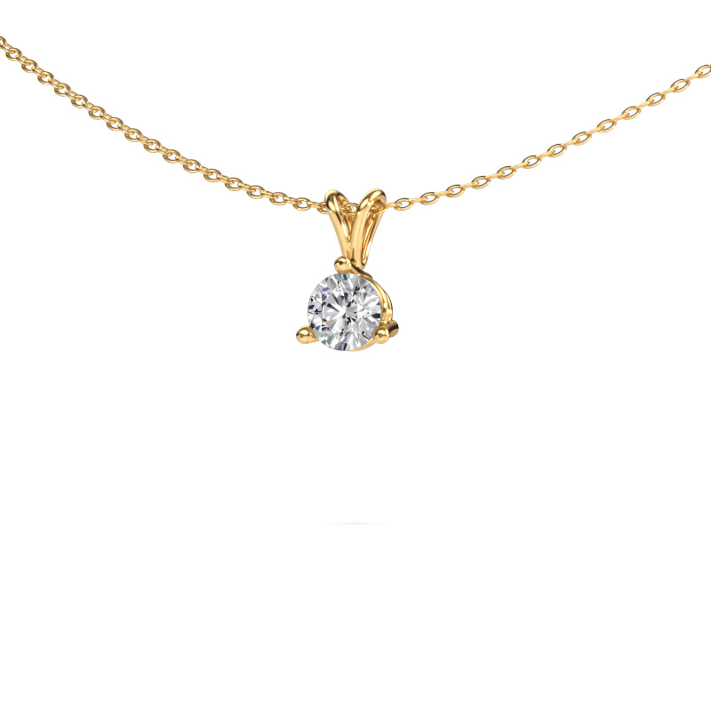 Image de Pendentif Somer 585 or jaune Diamant 0.40 crt