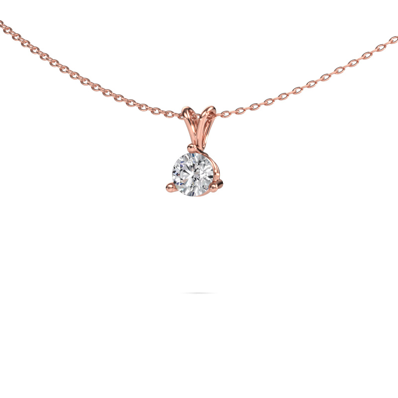 Image of Pendant Somer 585 rose gold Diamond 0.50 crt