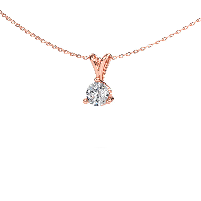 Bild von Anhänger Somer 585 Roségold Diamant 0.70 crt