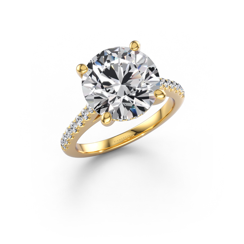 Bild von Verlobungsring Sophie RND 585 Gold Lab-grown Diamant 4.36 crt