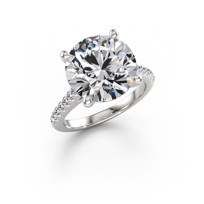 Bild von Verlobungsring Sophie RND 950 Platin Lab-grown Diamant 5.38 crt