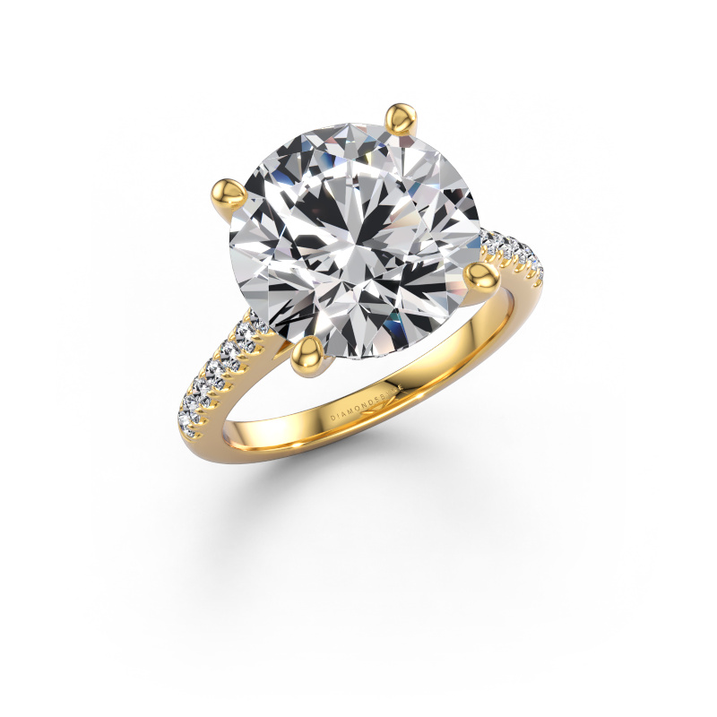 Bild von Verlobungsring Sophie RND 585 Gold Lab-grown Diamant 5.38 crt