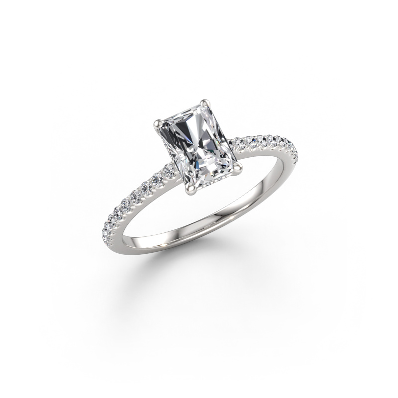 Immagine di Anello di fidanzamento Sophie RAD 950 platino Diamante lab grown 1.26 crt