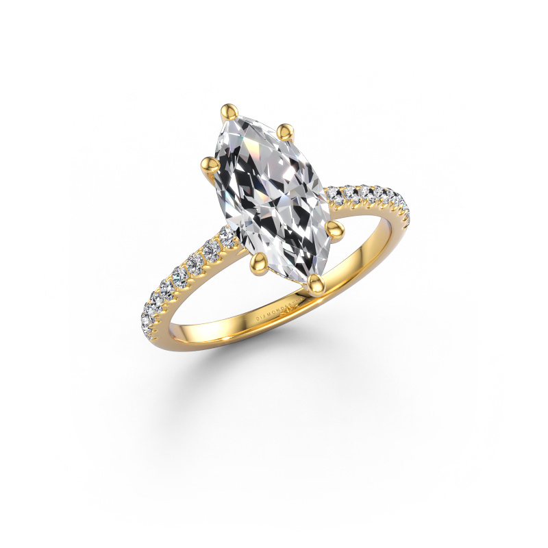 Immagine di Anello di fidanzamento Sophie MRQ 585 oro Diamante 2.33 crt