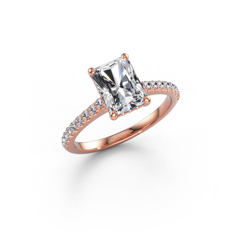 Bild von Verlobungsring Sophie RAD 585 Roségold Lab-grown Diamant 2.09 crt