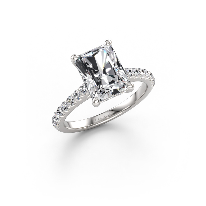 Immagine di Anello di fidanzamento Sophie RAD 585 oro bianco Diamante 2.90 crt