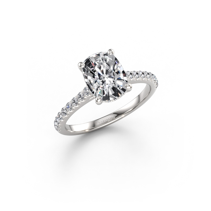 Immagine di Anello di fidanzamento Sophie CSH 950 platino Diamante lab grown 5.03 crt
