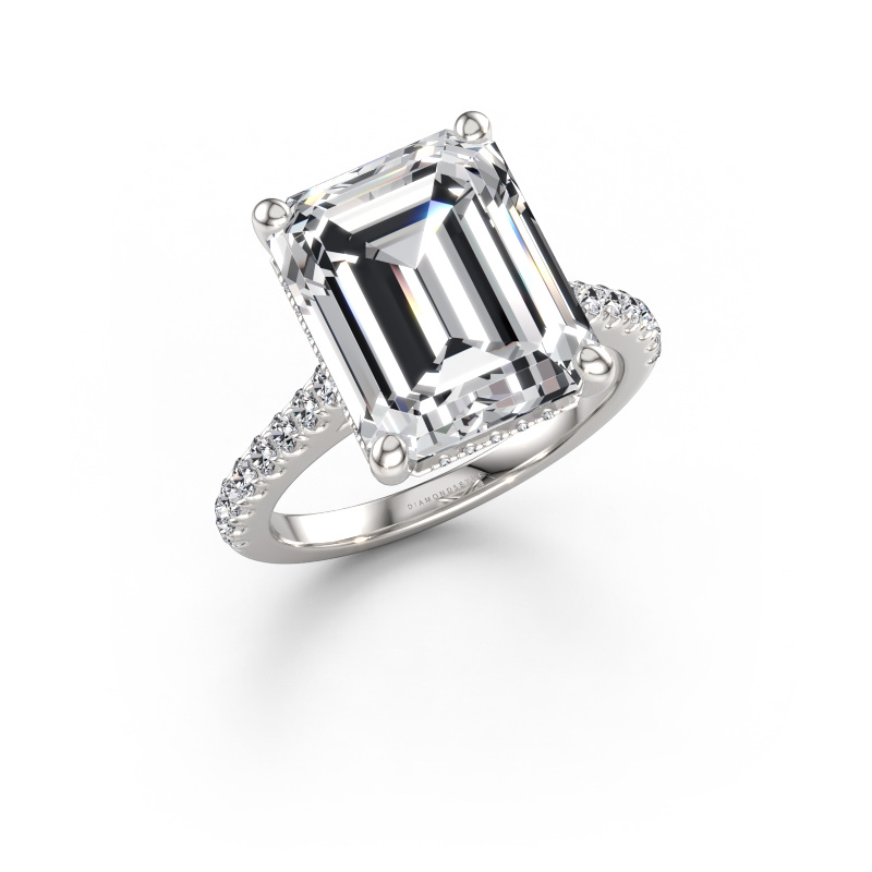 Immagine di Anello di fidanzamento Sophie EME 950 platino Diamante lab grown 6.44 crt