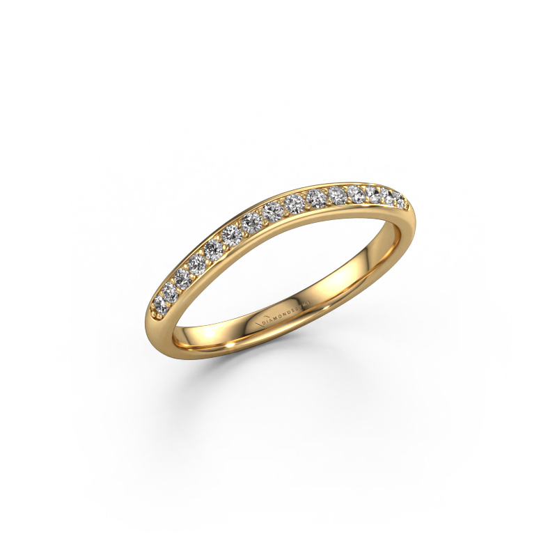 Image of Stackable ring SR20A6H 585 gold Diamond 0.168 crt