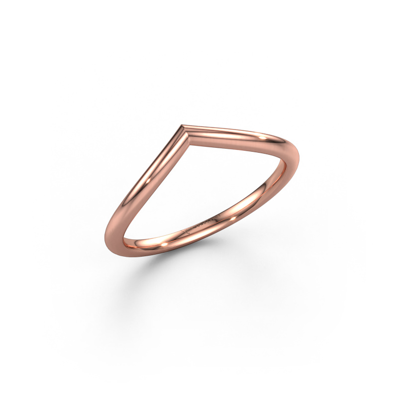 Image of Stackable ring SR30D2 585 rose gold